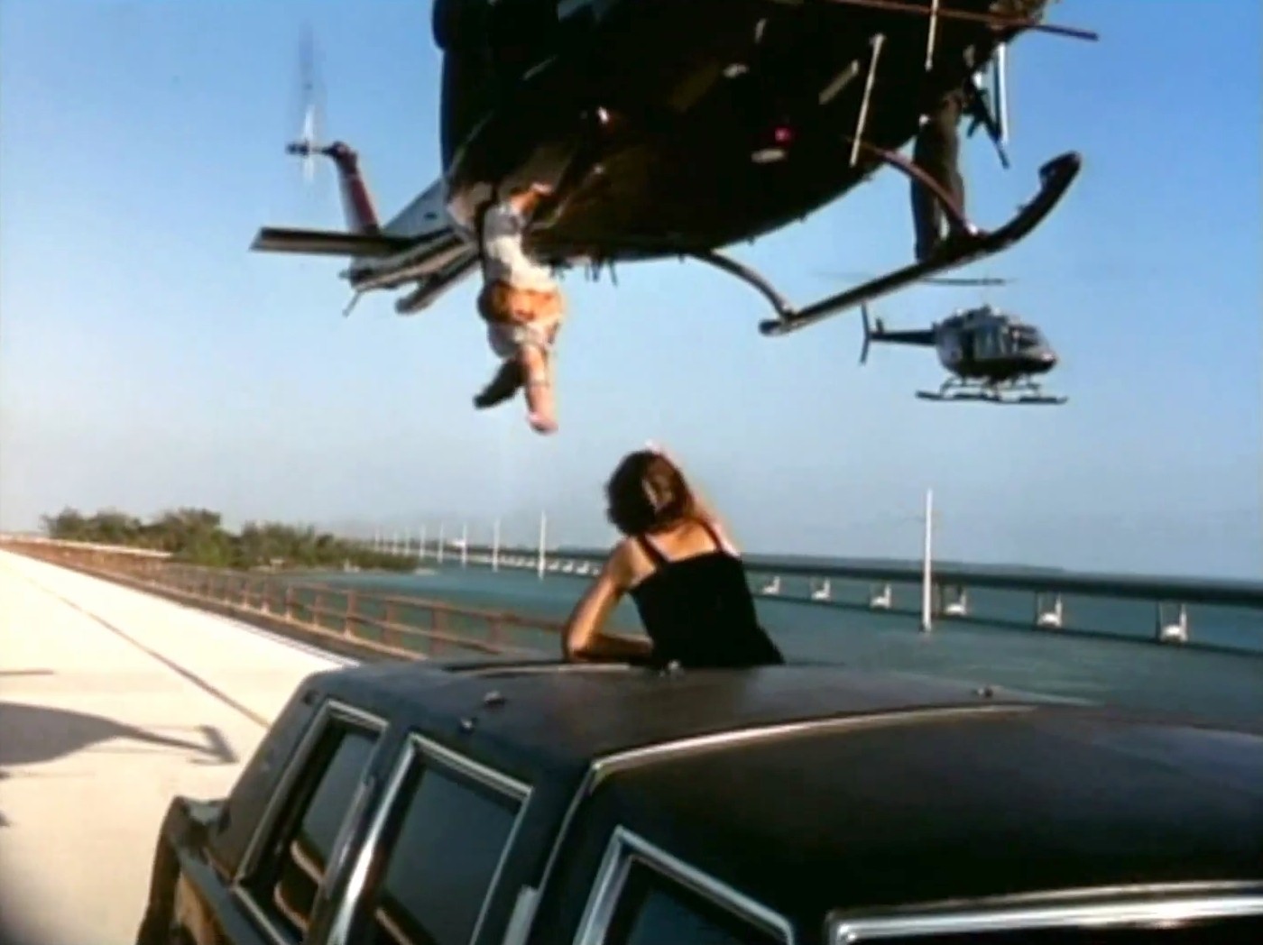 True Lies jamie lee curtis helicopter stunt1